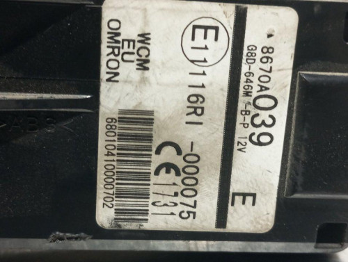  ANTIRROBO / LLAVE CONTACTO, PEUGEOT, 4007 