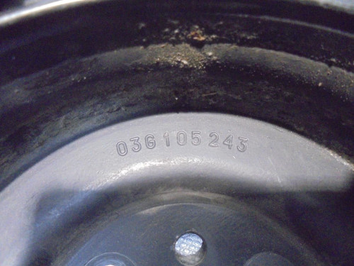  POLEA CIGUEÑAL VOLKSWAGEN PASSAT BERLINA (3C2) 