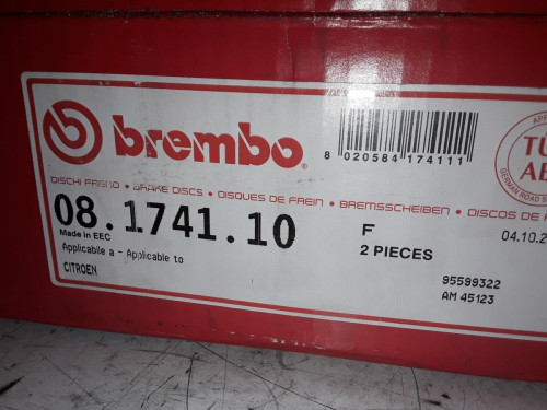 DISCO FRENO DELANTERO 
