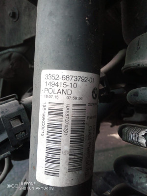 AMORTIGUADOR TRASERO IZQUIERDO, BMW, SERIE 4 GRAN COUPE (F36)