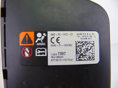 AIRBAG LATERAL DERECHO, OPEL, ASTRA J SPORTS TOURER