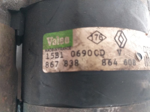  MOTOR ARRANQUE RENAULT CLIO II FASE II (B/CB0) 