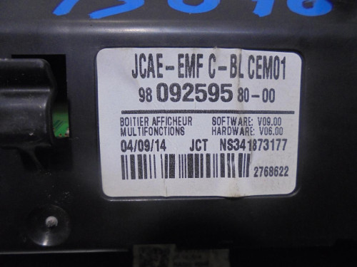 PANTALLA MULTIFUNCION Peugeot 308 SW 