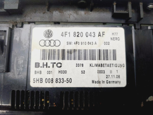 MANDO CLIMATIZADOR Audi A6 BERLINA (4F2) 