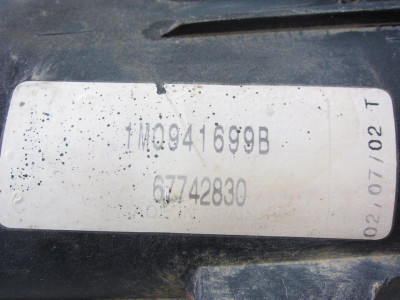 FARO ANTINIEBLA IZQUIERDO, SEAT, TOLEDO (1M2)