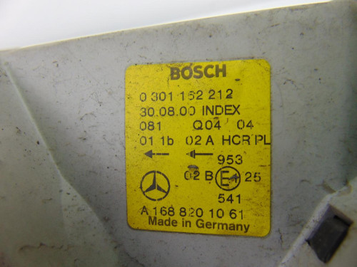  FARO DERECHO MERCEDES-BENZ CLASE A (BM 168) 