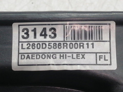 ELEVALUNAS DELANTERO IZQUIERDO, KIA, CARENS (RP)