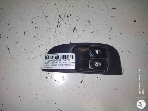  MANDO ELEVALUNAS DELANTERO IZQUIERDO, RENAULT, MEGANE I FASE 2 CLASSIC (LA...) 