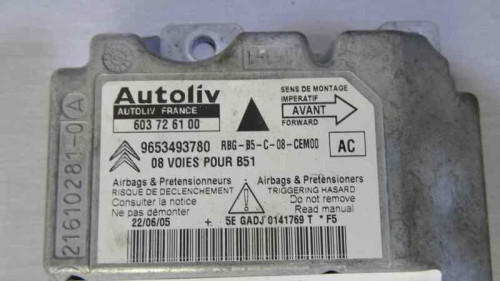  CENTRALITA AIRBAG CITROEN C4 BERLINA 