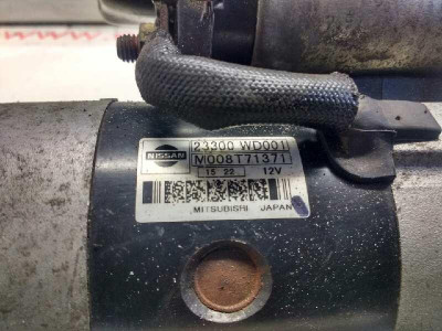 MOTOR ARRANQUE, NISSAN, ALMERA TINO (V10M)