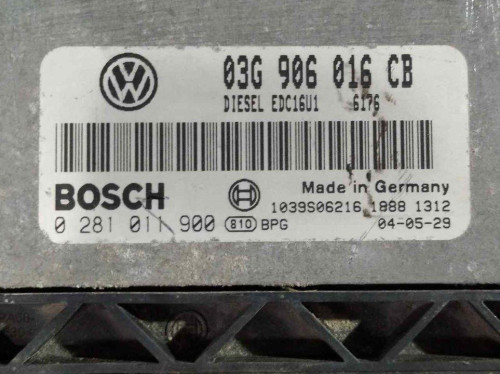 CENTRALITA MOTOR UCE VOLKSWAGEN GOLF V (1K1)(10.2003) 