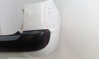 PARAGOLPES TRASERO, PEUGEOT, 207 SW