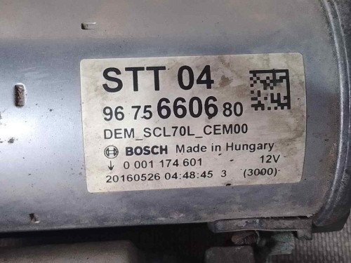 MOTOR ARRANQUE Peugeot 308 