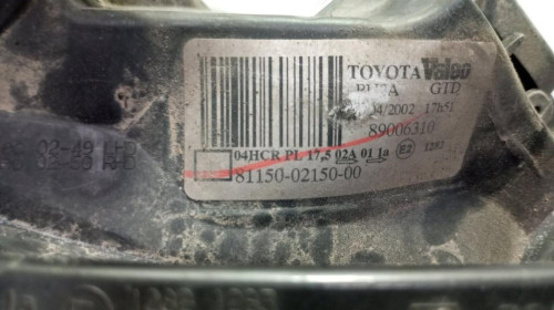 FARO IZQUIERDO TOYOTA COROLLA (E12) 