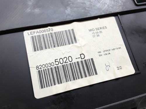 CUADRO INSTRUMENTOS Renault CLIO III 