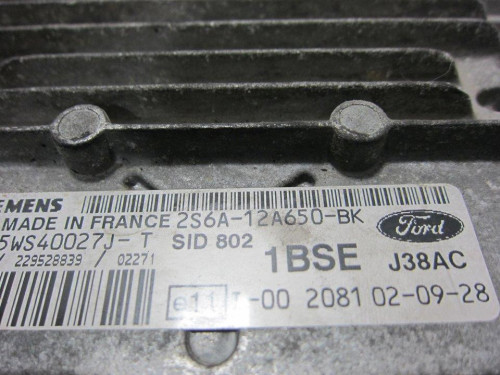  CENTRALITA MOTOR UCE FORD FIESTA (CBK) 