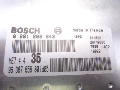 CENTRALITA MOTOR UCE, PEUGEOT, 307 (S1)(04.2001)