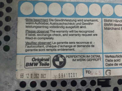NO IDENTIFICADO, BMW, SERIE 7 (E38)