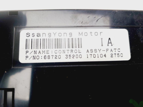  MANDO CLIMATIZADOR SSANGYONG XLV 