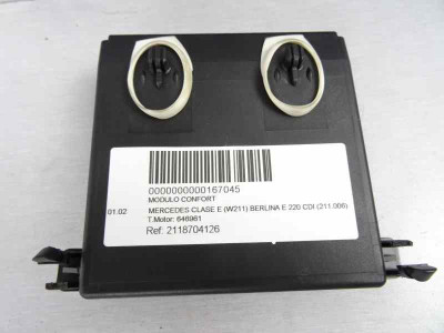 MODULO CONFORT, MERCEDES-BENZ, CLASE E (BM 211) BERLINA