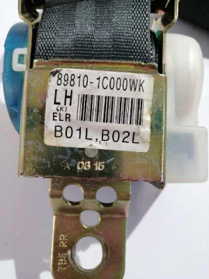 CINTURON SEGURIDAD TRASERO DERECHO, HYUNDAI, GETZ (TB)