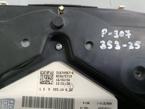CUADRO INSTRUMENTOS PEUGEOT 307 (S1)(04.2001) 