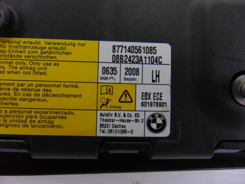  AIRBAG LATERAL IZQUIERDO BMW SERIE 1 BERLINA (E81/E87) 