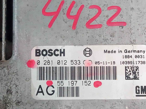  CENTRALITA MOTOR UCE OPEL VECTRA C BERLINA 