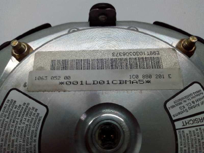AIRBAG DELANTERO IZQUIERDO, VOLKSWAGEN, NEW BEETLE BERLINA (9C1/1C1)