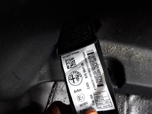 CINTURON SEGURIDAD TRASERO IZQUIERDO Alfa Romeo MITO (145) 