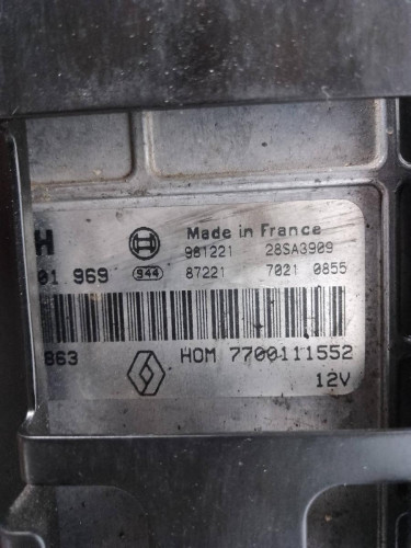 CENTRALITA MOTOR UCE Renault MEGANE I BERL./ BERL. CON PORTÓN (BA0) 