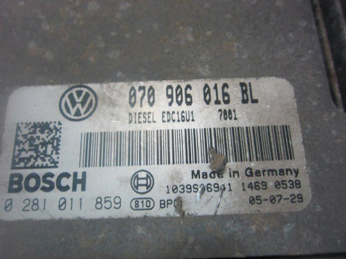  CENTRALITA MOTOR UCE Volkswagen TOUAREG (7LA) 