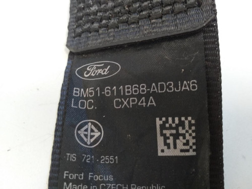  CINTURON SEGURIDAD TRASERO IZQUIERDO FORD FOCUS BERLINA (CB8) 