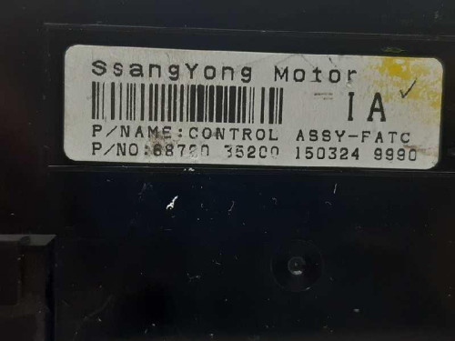  MANDO CLIMATIZADOR SSANGYONG TIVOLI 