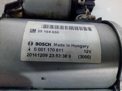 MOTOR ARRANQUE, OPEL, CORSA E