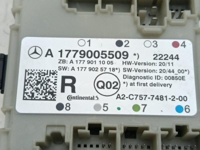 CENTRALITA CIERRE, Mercedes-Benz, CLASE A (BM 177)