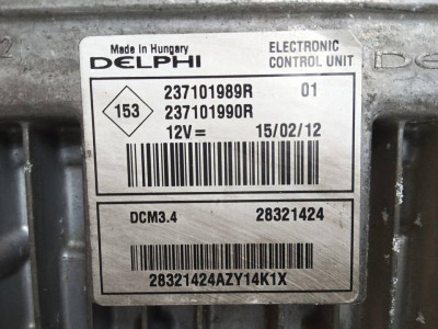 CENTRALITA MOTOR UCE, RENAULT, CLIO III