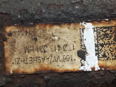 AMORTIGUADOR DELANTERO DERECHO, VOLKSWAGEN, EOS (1F8)(10.2010)