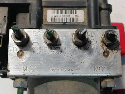 ABS, RENAULT, CLIO III