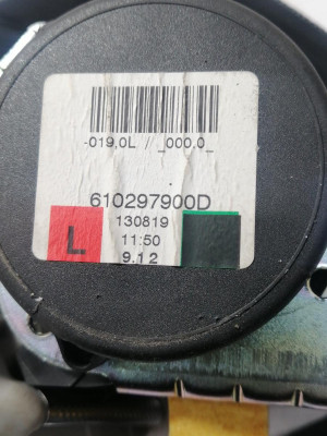 CINTURON SEGURIDAD TRASERO IZQUIERDO, TOYOTA, VERSO (AUR2/ZGR2)