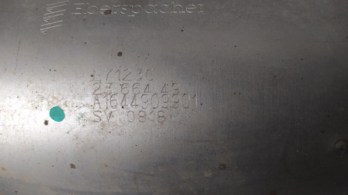 SILENCIADOR TRASERO MERCEDES-BENZ CLASE ML (BM 164) 
