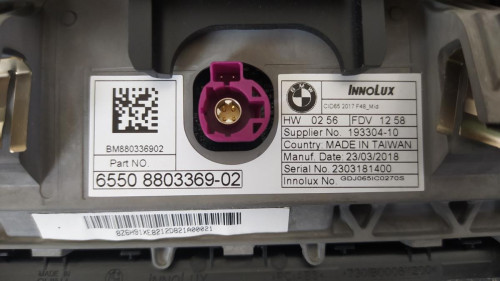 SISTEMA NAVEGACION GPS BMW SERIE X1 (F48) 