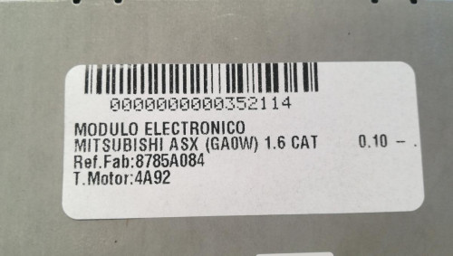  MODULO ELECTRONICO MITSUBISHI ASX (GA0W) 