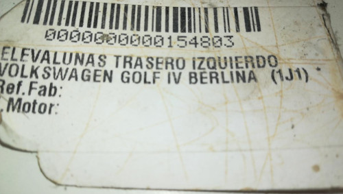  ELEVALUNAS TRASERO IZQUIERDO 