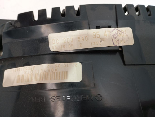 CUADRO INSTRUMENTOS MERCEDES-BENZ CLASE C (BM 203) BERLINA 