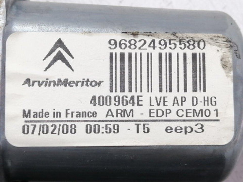  ELEVALUNAS DELANTERO DERECHO CITROEN C4 PICASSO 