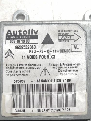  CENTRALITA AIRBAG CITROEN C5 BERLINA 