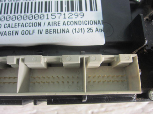 MANDO CALEFACCION / AIRE ACONDICIONADO Volkswagen GOLF IV BERLINA (1J1)(10.1997) 