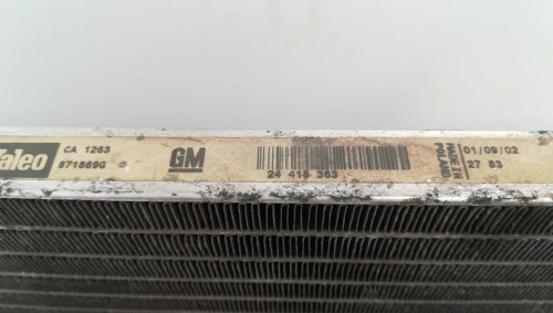 CONDENSADOR / RADIADOR AIRE ACONDICIONADO Opel VECTRA C BERLINA 
