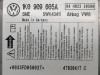  CENTRALITA AIRBAG VOLKSWAGEN GOLF V (1K1)(10.2003) 